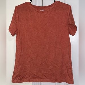 Shein Burnt Orange Tee Size L